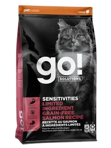 3lb PCN GO! Sensitivities LID Grain Free Salmon for Cats - Food